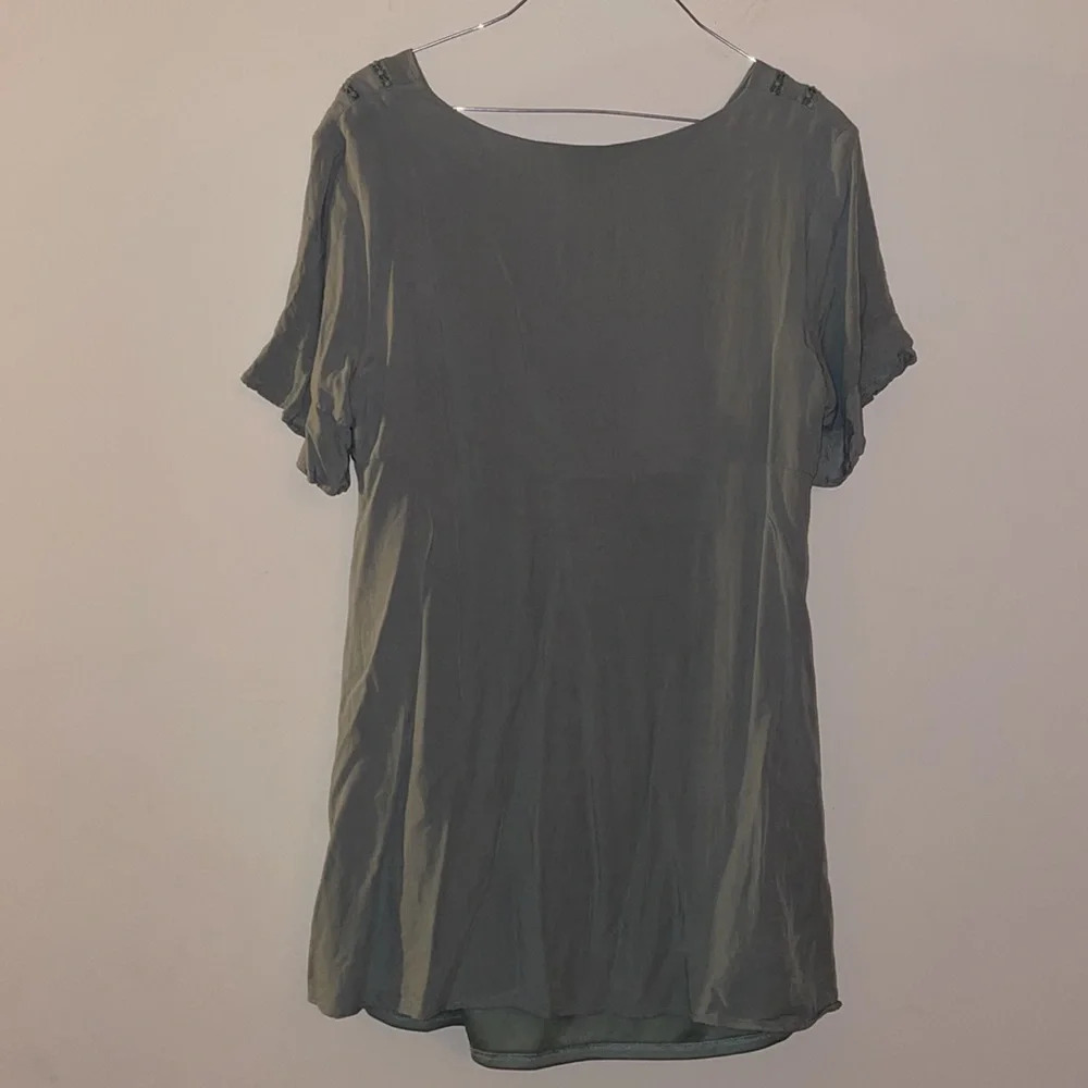 Light Minty Green Blue Rain Dress - Picture 5 of 5